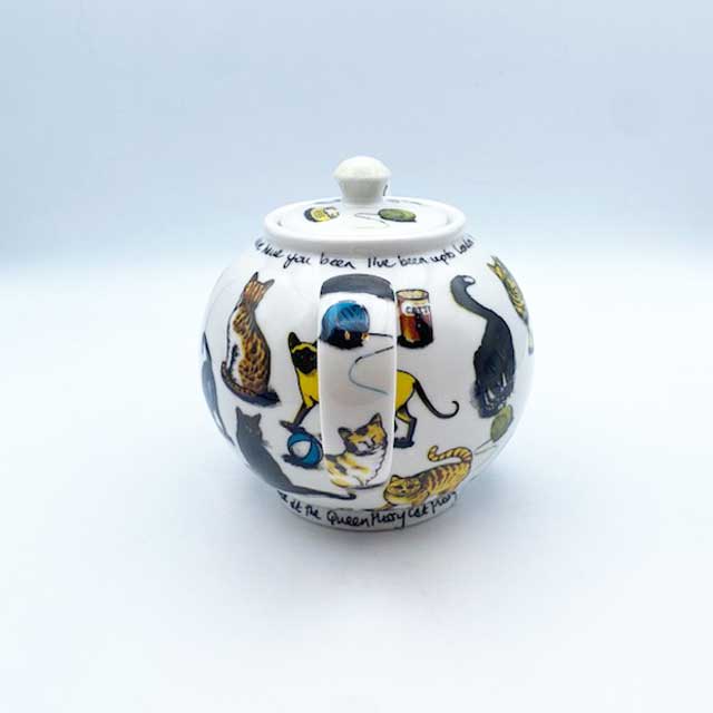 Cardew カデューデザイン 猫柄のティーポット KIT-TEA CARDEW CLASSIC