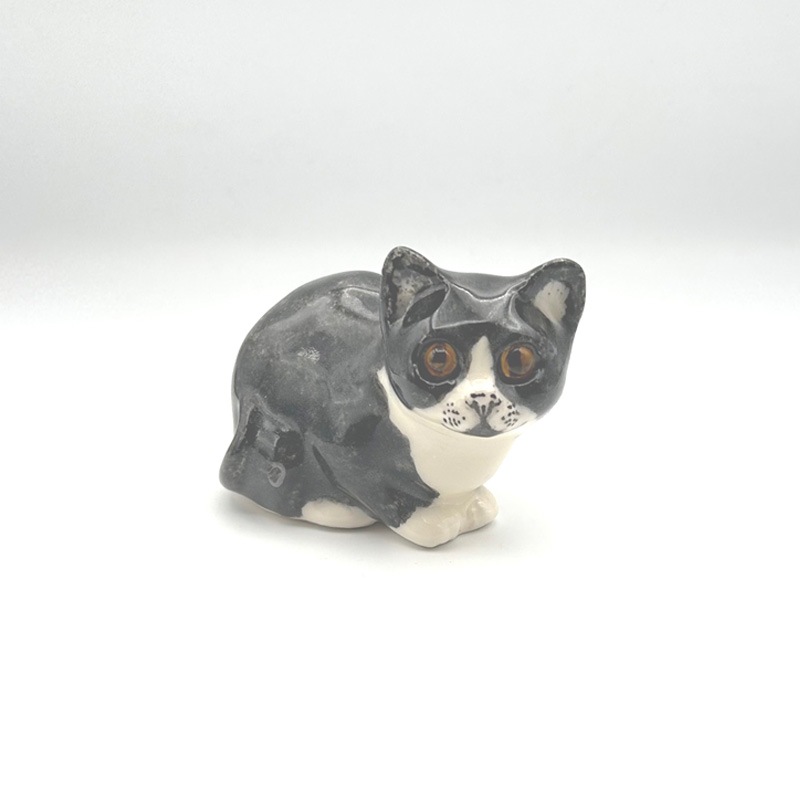 ウィンスタンレイキャット あご髭 黒白ハチワレちゃん サイズ1 ケンジントンキャット