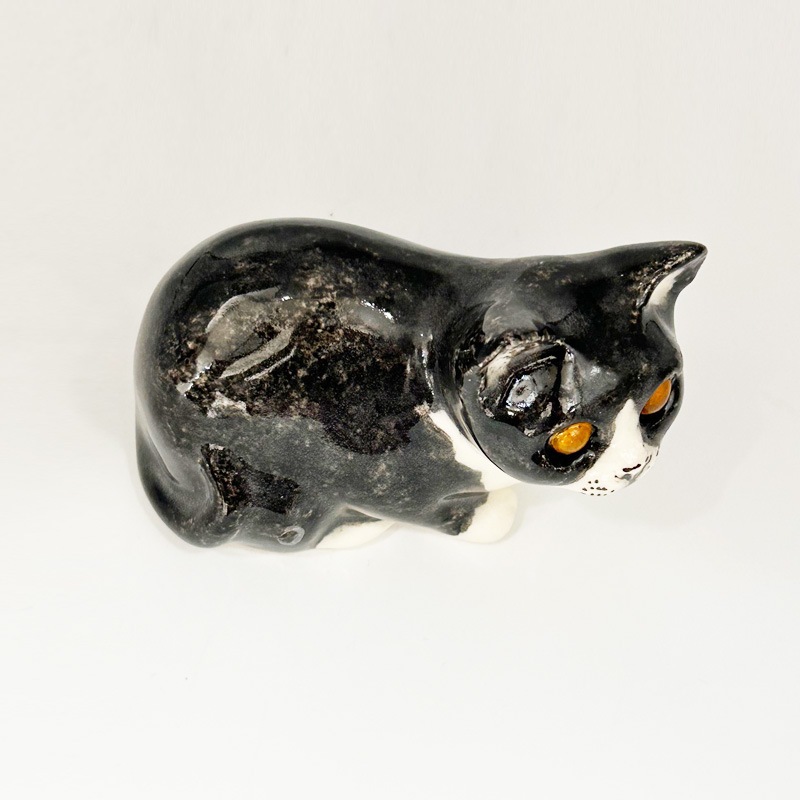 ウィンスタンレイキャット あご髭 黒白ハチワレちゃん サイズ1 ケンジントンキャット