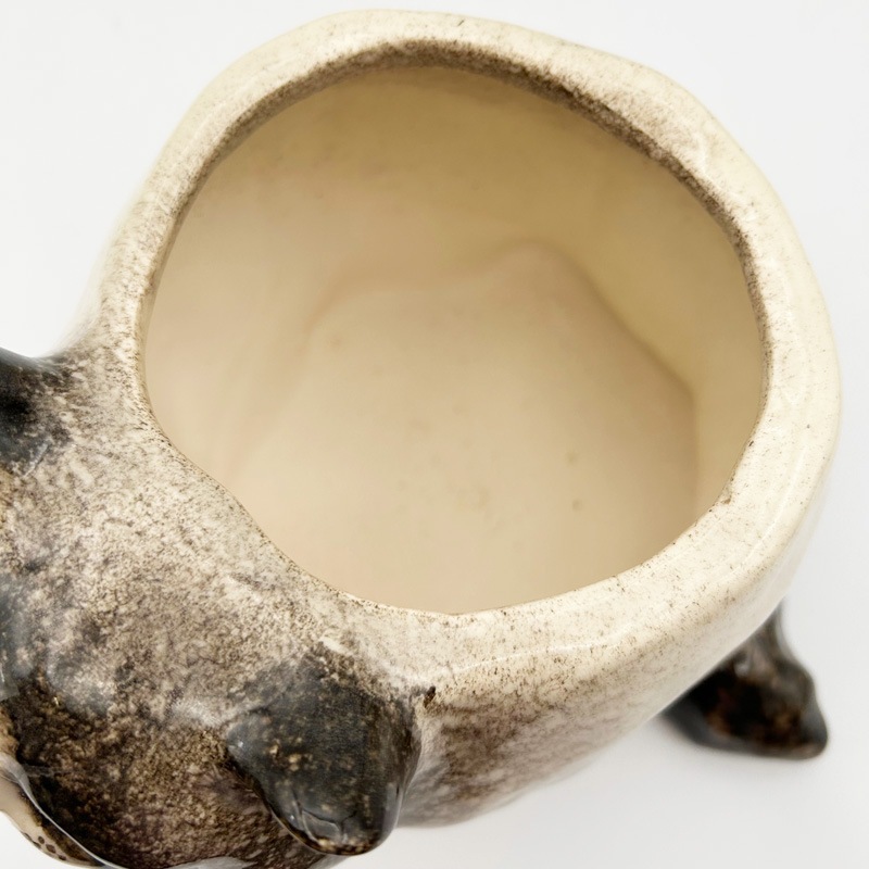 ウィンスタンレイキャット フラワーポット型のハチワレシャム猫 サイズ4 ケンジントンキャット　