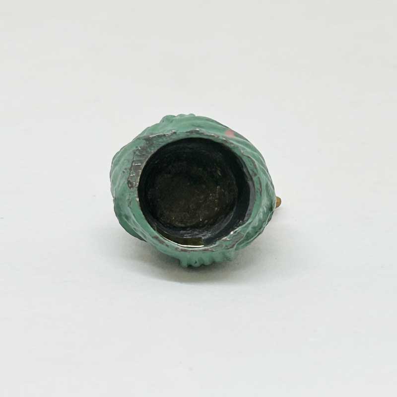 ENESCO 毛糸で遊び猫のミニチュア　メタルフィギュア　シンブル