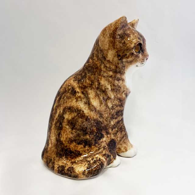 ☘️サイズ「2」☘️ ウィンスタンレイキャット✨激レア✨真緑の瞳✨キジトラ猫❣️ ウィンスタンレイキャット リアルライフサイズのどっしり