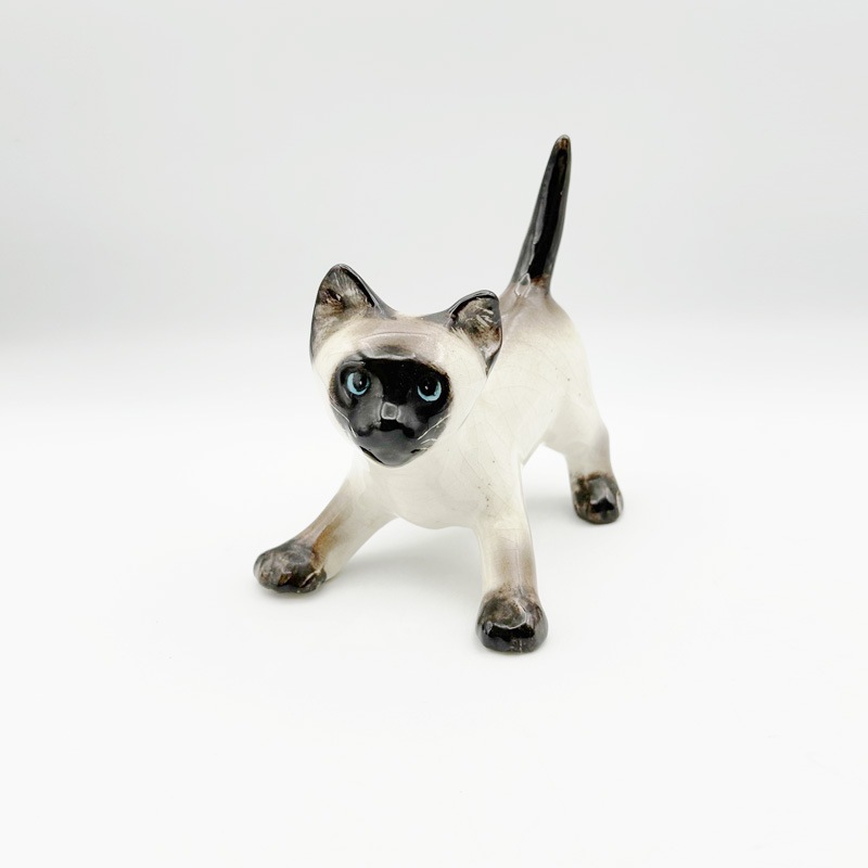 ヴィンテージ 初期のウィンスタンレイキャット シャム猫 ケンジントン時代 <レア> 