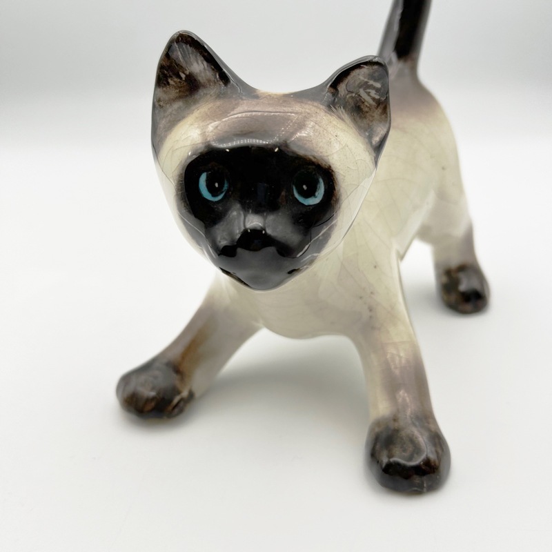 ヴィンテージ 初期のウィンスタンレイキャット シャム猫 ケンジントン時代 <レア> 