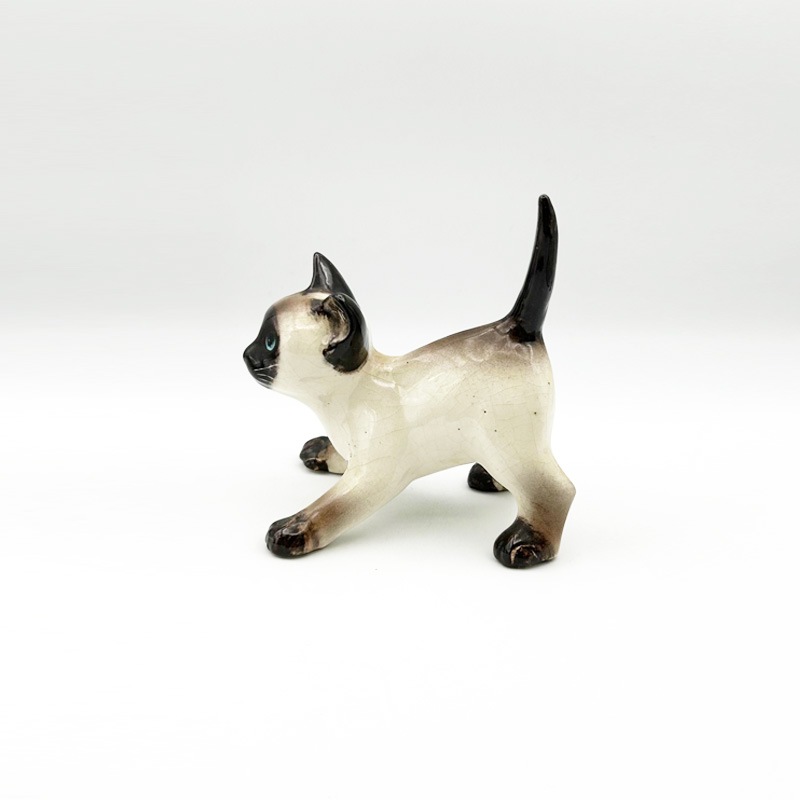 ヴィンテージ 初期のウィンスタンレイキャット シャム猫 ケンジントン時代 <レア> 