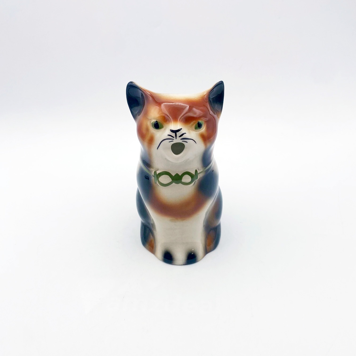 トニーウッドスタジオ Tony Wood Studio 猫のミルクピッチャー 三毛猫　トーティシェル 英国製