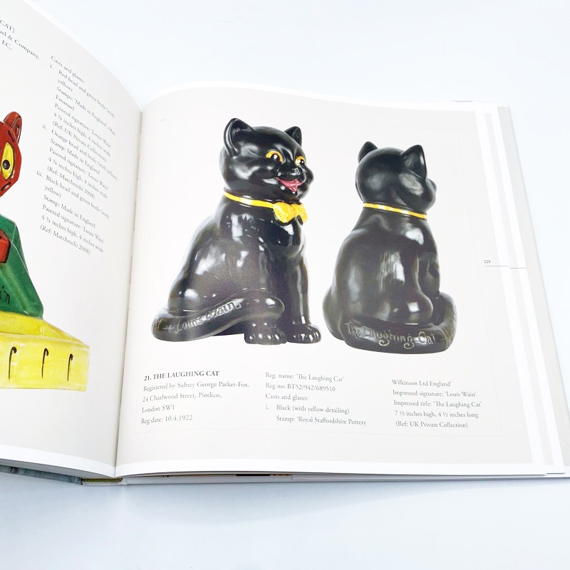 Louis Wain's Cat　ルイスウェイン解説本　Chris Beetles 2021年版