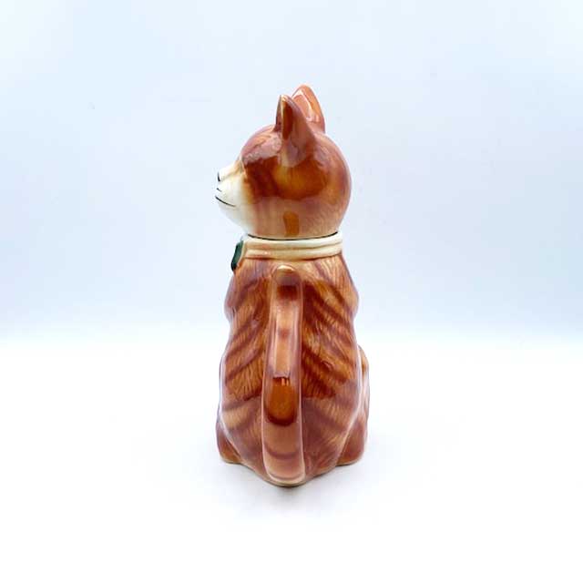 トニーウッドスタジオ Tony Wood Studio 茶トラ猫のティーポット 英国製