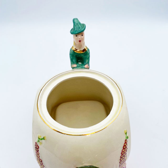 「ウィッティントンと猫」ティーポット Garden House Pottery 1940年代 イギリス製
