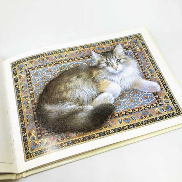 レズリーアンアイボリーPOSTCATS　猫の絵本と15枚のポストカードのセット 1989年