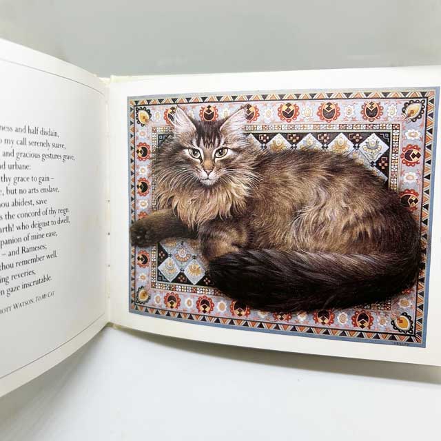 レズリーアンアイボリーPOSTCATS　猫の絵本と15枚のポストカードのセット 1989年