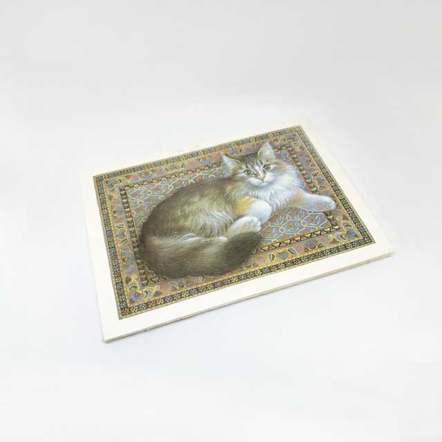 レズリーアンアイボリーPOSTCATS　猫の絵本と15枚のポストカードのセット 1989年