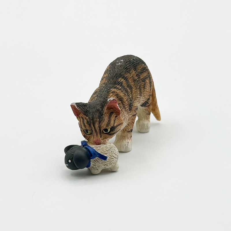 レズリーアンアイボリー CATS AMONG THE TOYS 猫フィギュリン12