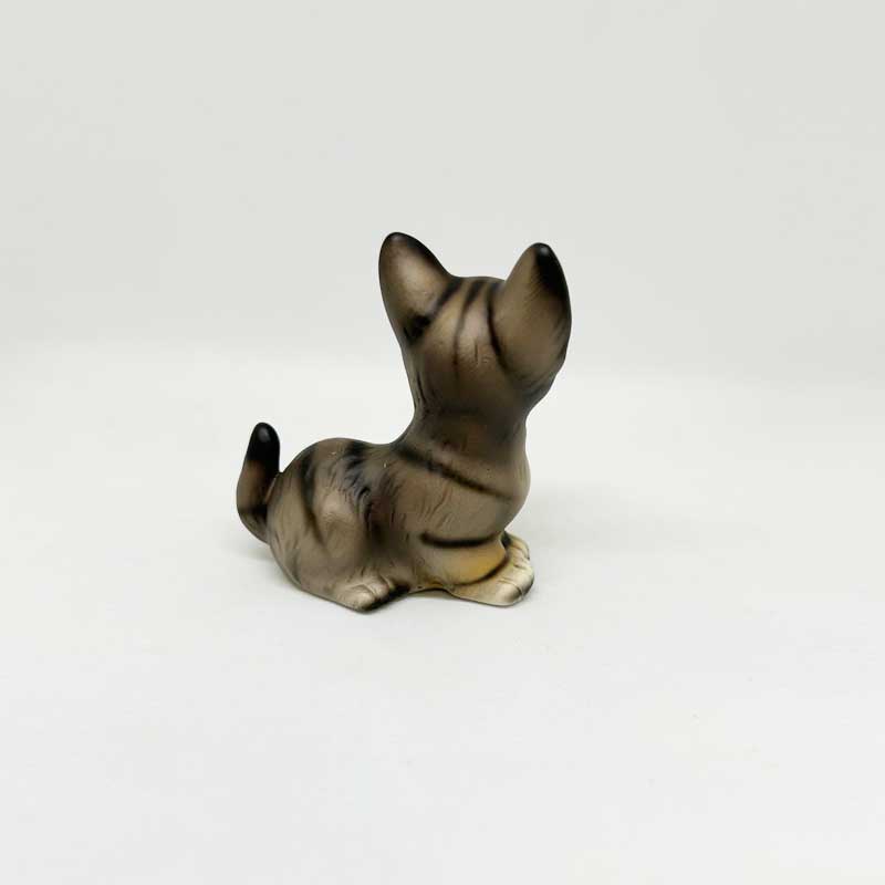 イタリア ドマン キジトラ猫のフィギュリン Kitty Collection by Demain 箱付