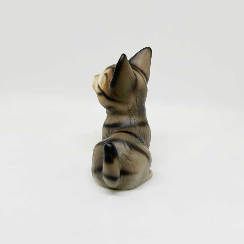 イタリア ドマン キジトラ猫のフィギュリン Kitty Collection by Demain 箱付