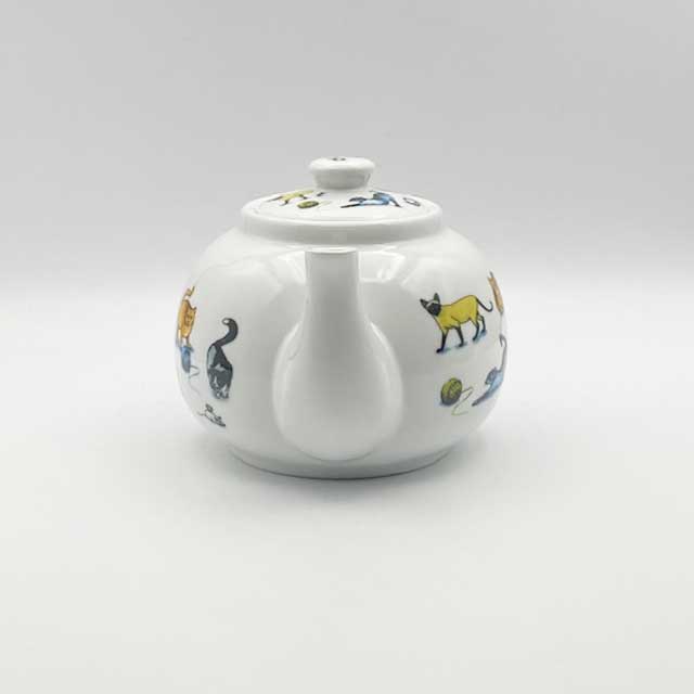 Cardew カデューデザイン 猫柄のティーポット 4杯分 2007年