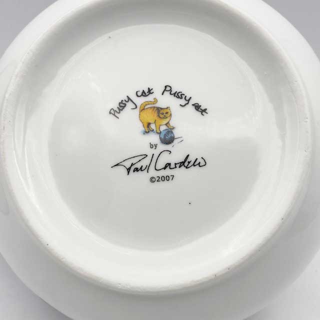 Cardew カデューデザイン 猫柄のティーポット 4杯分 2007年