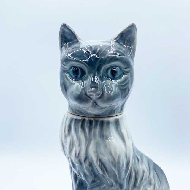 JIM BEAM 猫型の陶器製ウイスキーボトル デキャンタ 1967年