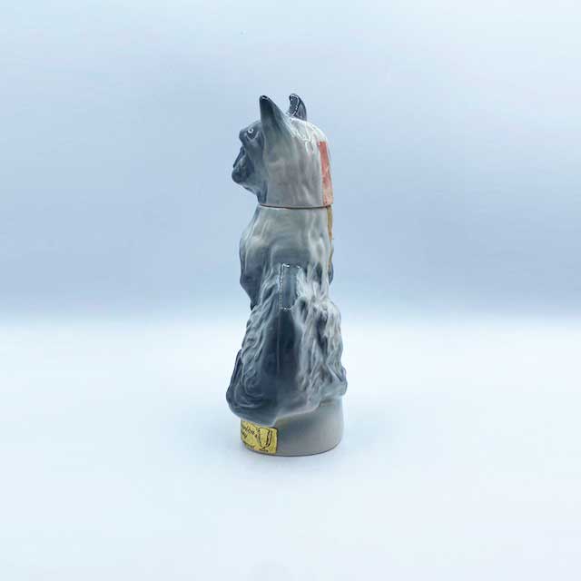 JIM BEAM 猫型の陶器製ウイスキーボトル デキャンタ 1967年