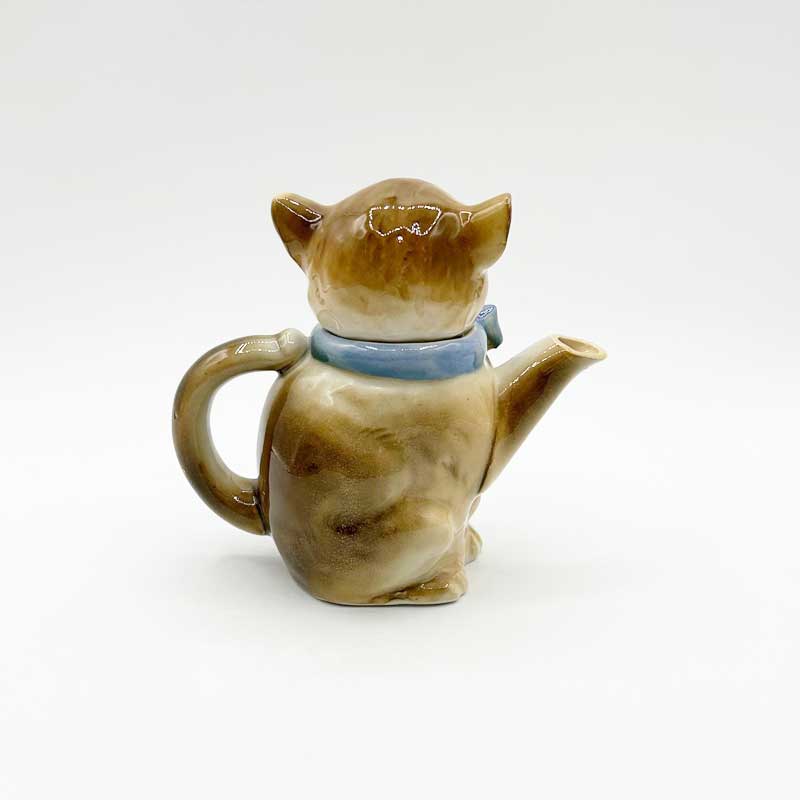 ヴィンテージ　日本製の猫型ティーポット 1950～1960年代　里帰品