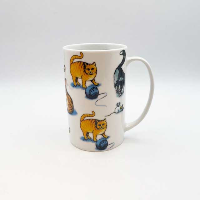 Cardew カデューデザイン 猫柄のマグカップ 2007年 細長 CARDEW