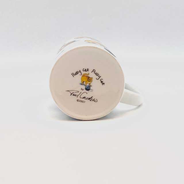 Cardew カデューデザイン 猫柄のマグカップ 2007年 細長 CARDEW