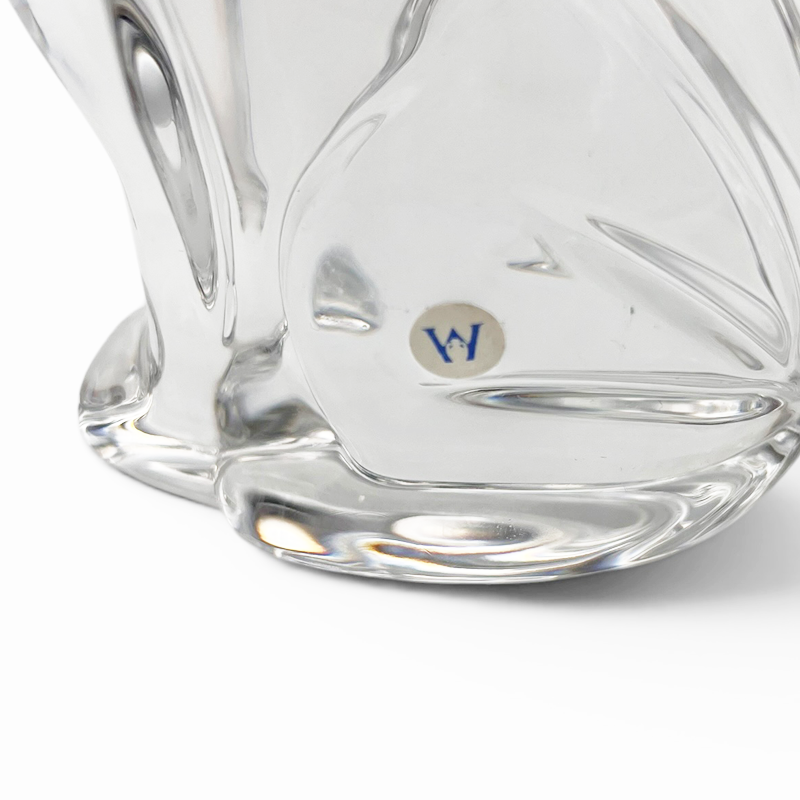 Wedgwood ウェッジウッド クリスタルガラス製の猫　ペーパーウェイト　Waterford