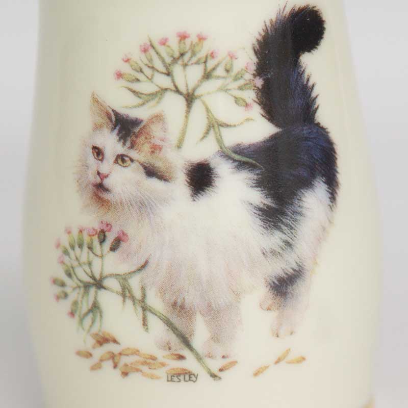 ダンバリーミント レズリー・アン・アイボリー猫のスパイスジャー クミン / カメリア