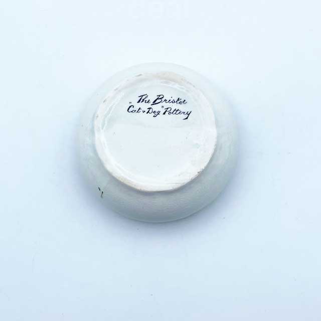 <超レア> ルイス・ウェインの猫と犬の絵柄のミニボウル ナーサリーウェア Bristol Pottery 英国製