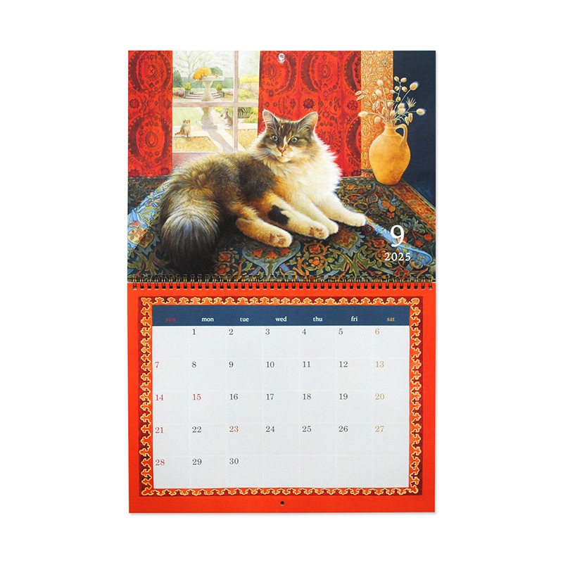 2025年カレンダー アイボリーキャッツ IVORY CATS 壁掛けカレンダー