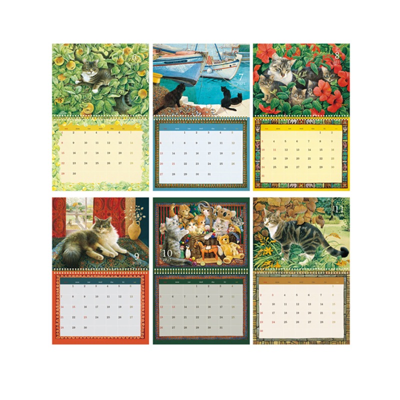 2025年カレンダー アイボリーキャッツ IVORY CATS 壁掛けカレンダー