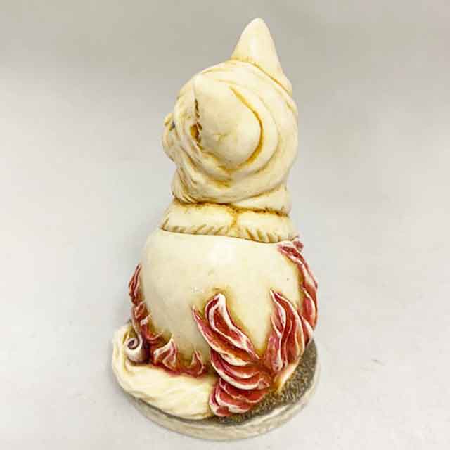 Harmony Kingdom 青い目の白猫 Cosa Nostra シリアルナンバー入り限定品