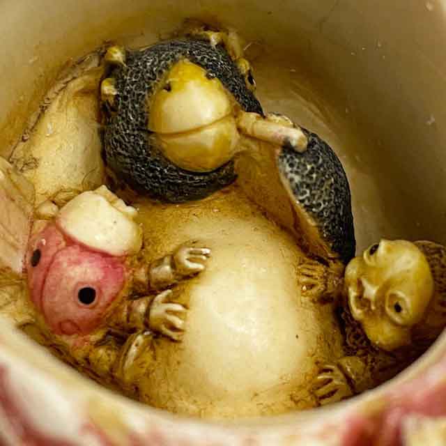 Harmony Kingdom 青い目の白猫 Cosa Nostra シリアルナンバー入り限定品