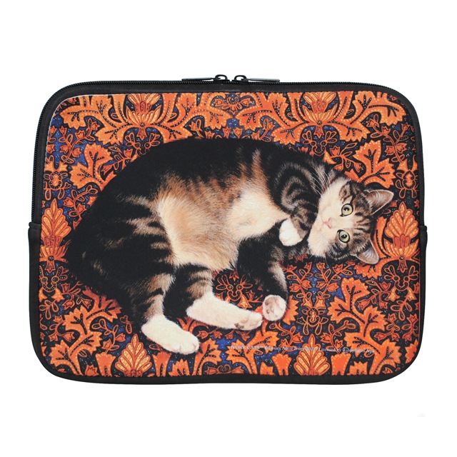 IVORY CATS タブレットポーチ モバイルケース　「ラグタイム」　レズリーアンアイボリー　