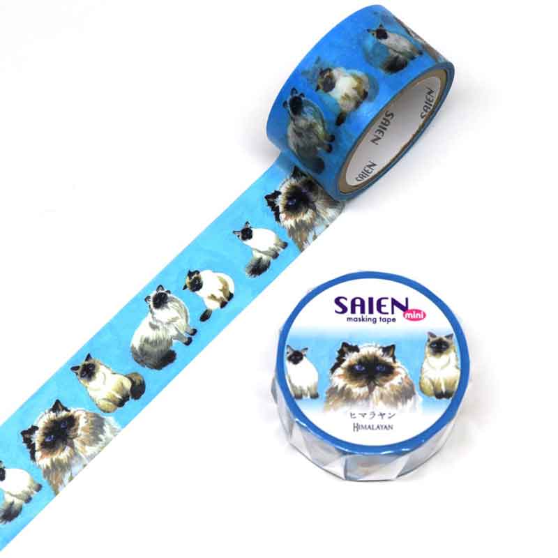 猫のマスキングテープ　ヒマラヤン KIMIKO IGUCHI