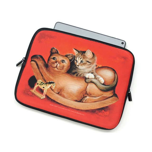IVORY CATS タブレットポーチ モバイルケース 「木馬」 レズリーアンアイボリー