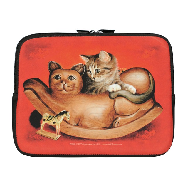 IVORY CATS タブレットポーチ モバイルケース 「木馬」 レズリーアンアイボリー