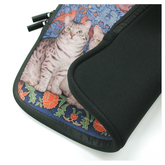 IVORY CATS タブレットポーチ モバイルケース　「ラインアップ」　レズリーアンアイボリー　