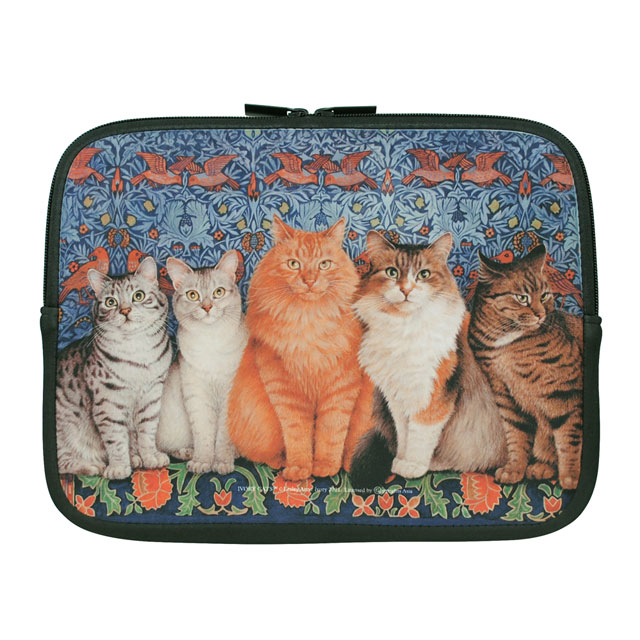 IVORY CATS タブレットポーチ モバイルケース　「ラインアップ」　レズリーアンアイボリー　