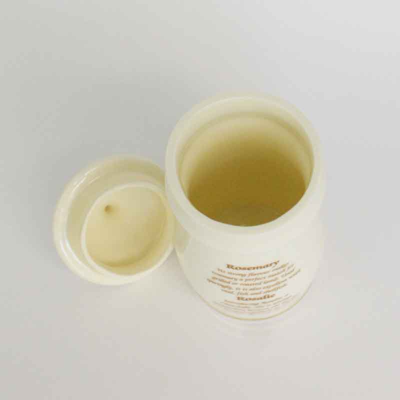 ダンバリーミント レズリー・アン・アイボリー猫のスパイスジャー ローズマリー / ロザリー