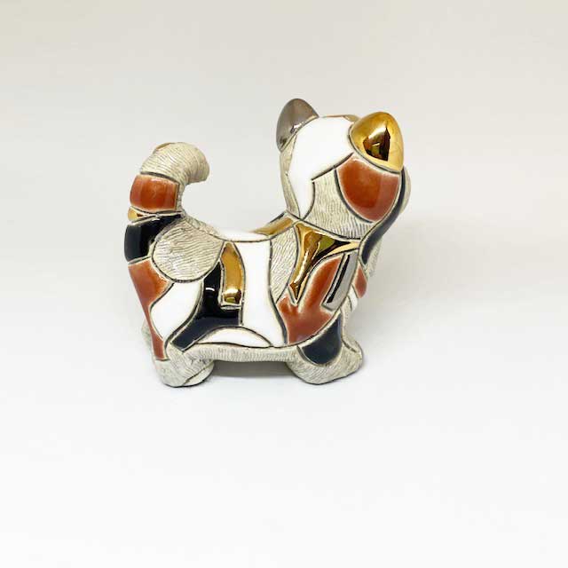 アーテサニア・リンコナダ ベビーキャリコキャット 三毛の子猫 DeRosa