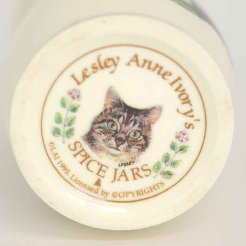 ダンバリーミント社 レズリー・アン・アイボリー スパイスジャー 6個セット① ダンバリーミント社 レズリー・アン・アイボリー スパイスジャー 6個