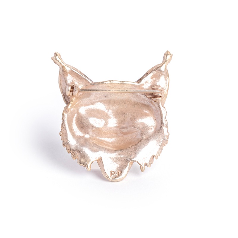 Palnart Poc パルナートポック 山猫ブローチ Wildcat 日本製 ピューター