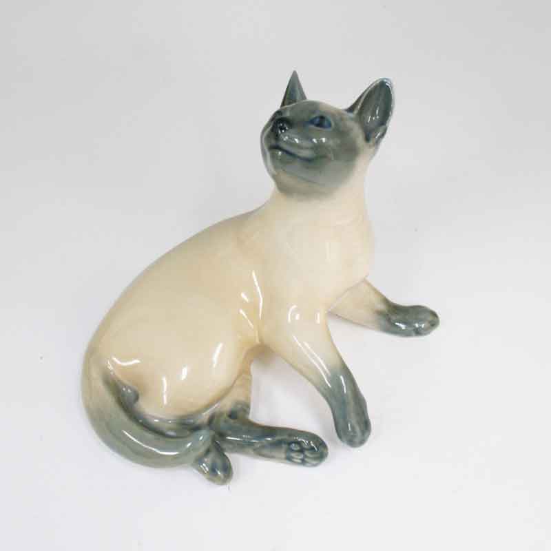 【レア】ロイヤルコペンハーゲン シャム猫のフィギュリン 1920-30年代 デンマーク