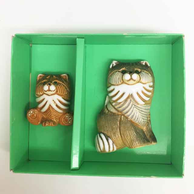 アーテサニア・リンコナダ ソマリ猫親子のマグネット DeRosa デ・ローザ