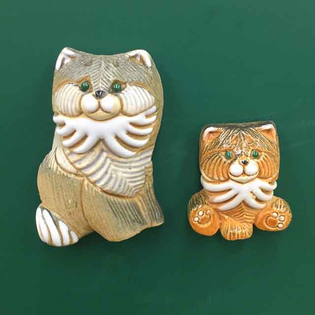 アーテサニア・リンコナダ ソマリ猫親子のマグネット DeRosa デ・ローザ