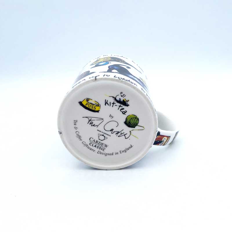 Cardew カデューデザイン 猫柄のマグカップ KIT-TEA CARDEW CLASSIC