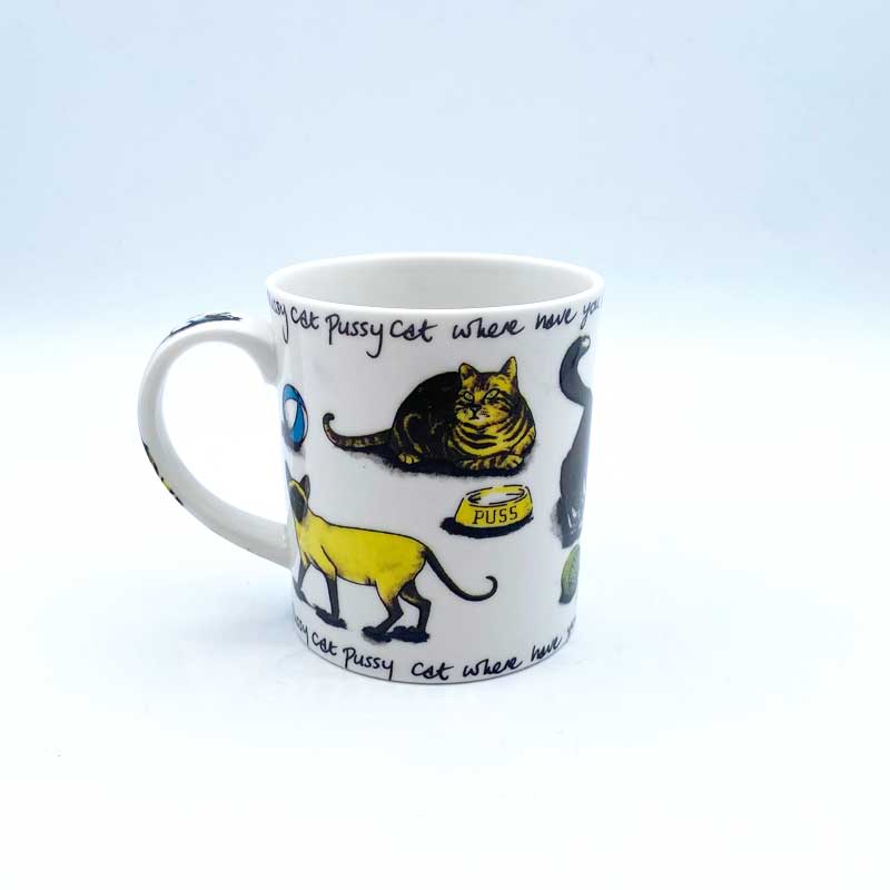 Cardew カデューデザイン 猫柄のマグカップ KIT-TEA CARDEW CLASSIC