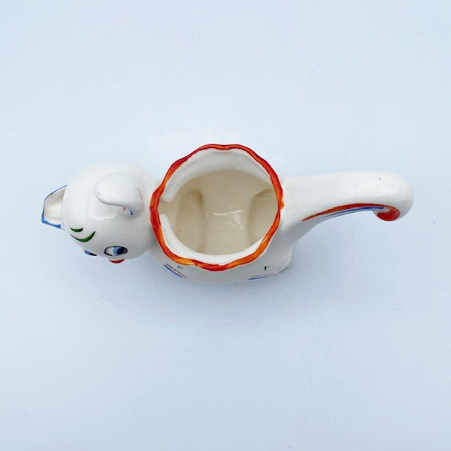 <珍品> ドイツ Erphila 猫型ミルクピッチャー 水差し　1900年代初期 　ART DECO