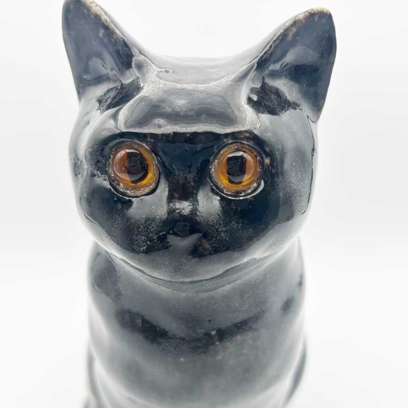 ウィンスタンレイキャット 　黒猫のお座り猫ちゃん　サイズ3